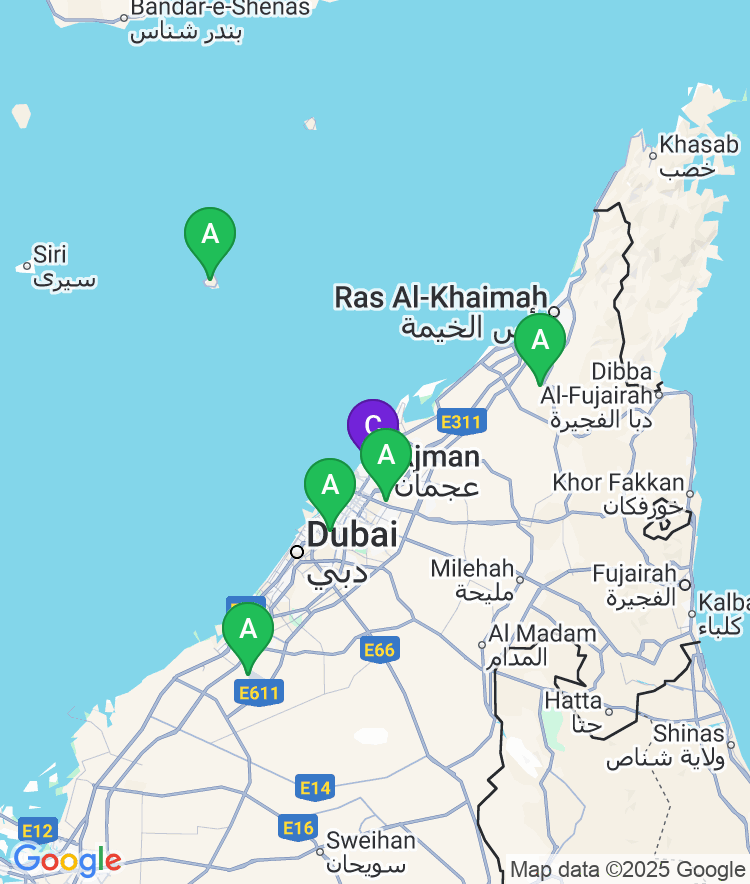 Ajman Available Airport Options